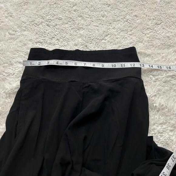 Kira Grace Womens Portofino Black Lightweight Maxi Skirt Sz M Edgy Goth Girl - Picture 4 of 6